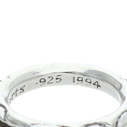 Chrome Hearts SCRL BAND Silver Ring Size ONE SIZE