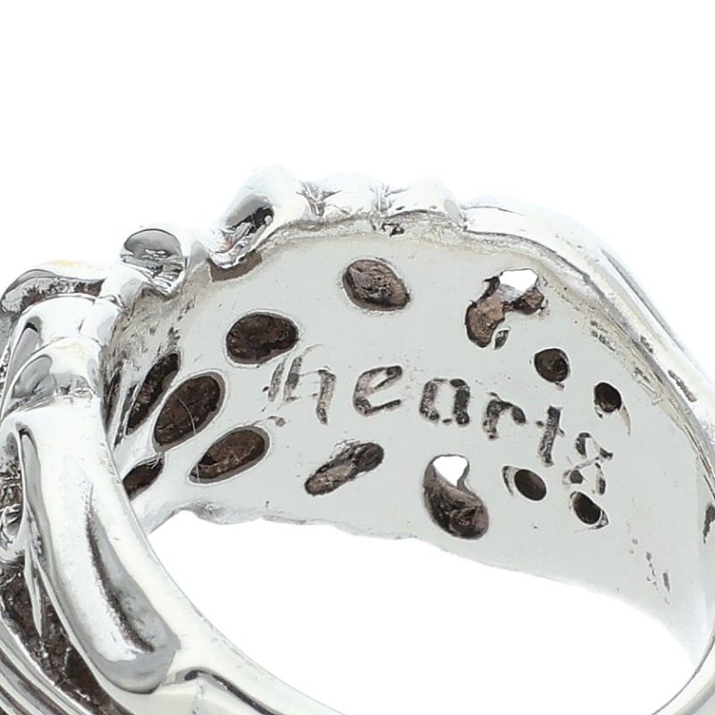 Chrome Hearts K&T Silver Ring Size ONE SIZE