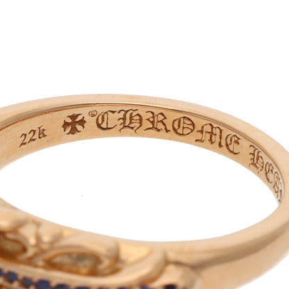 Chrome Hearts 22K BABYCLSC P SAP Gold Ring Size ONE SIZE