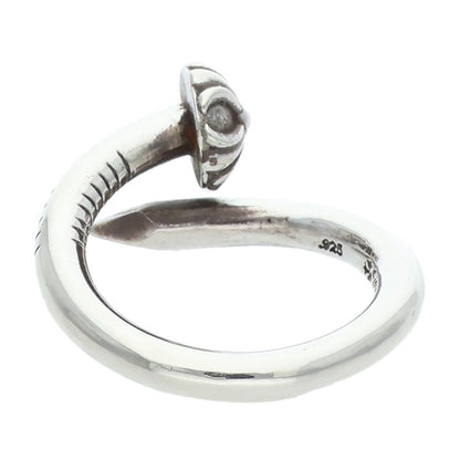 Chrome Hearts NAIL CRSBALL Silver Ring Size ONE SIZE