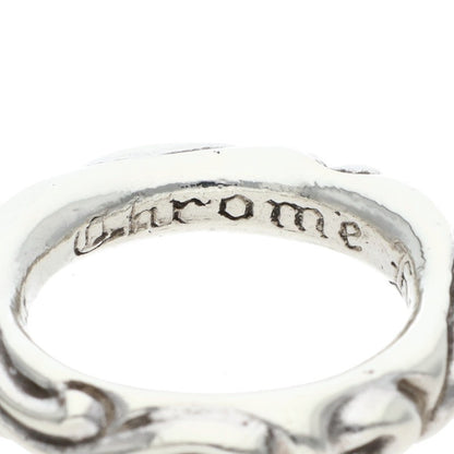 Chrome Hearts SCRL BAND Sterling Silver Ring Size US 6