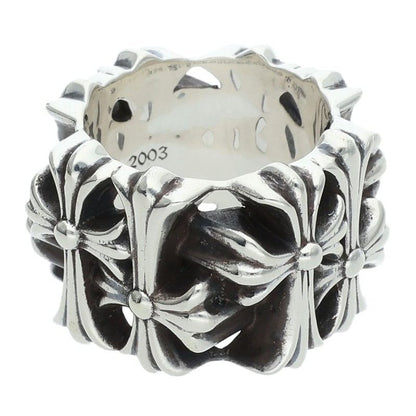 Chrome Hearts Square Cemetery Cross Silver Size ONE SIZE