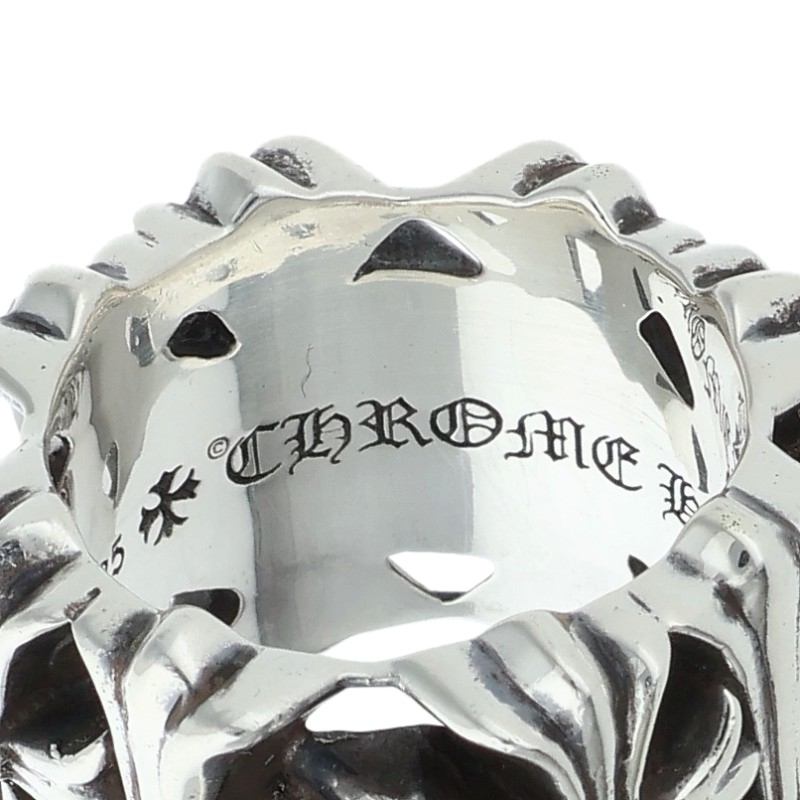 Chrome Hearts Square Cemetery Cross Silver Size ONE SIZE