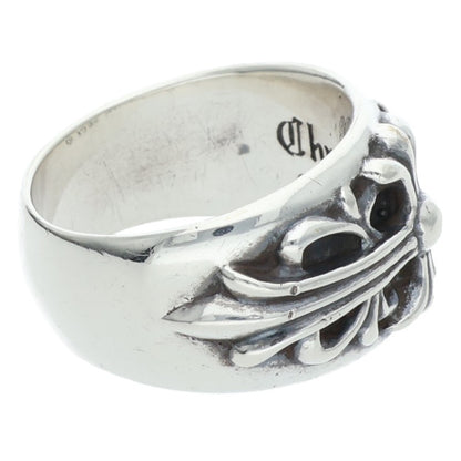 Chrome Hearts FLRL CRS Sterling Silver Ring Size ONE SIZE