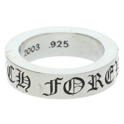 Chrome Hearts 6mm SPACER FOREVER Silver Ring Size ONE SIZE