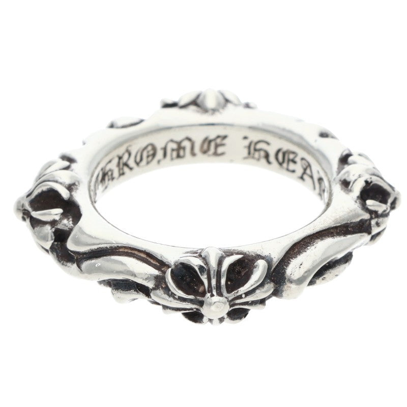 Chrome Hearts SBT BAND Sterling Silver Ring Size ONE SIZE