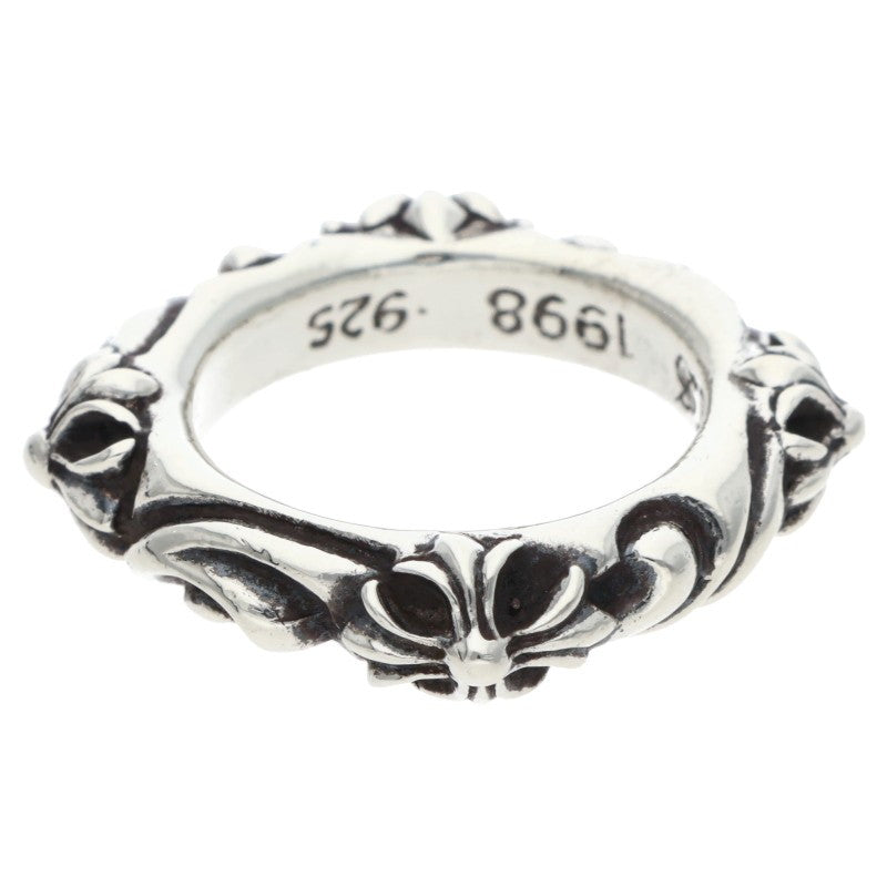 Chrome Hearts SBT BAND Sterling Silver Ring Size ONE SIZE