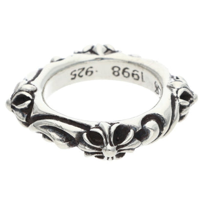 Chrome Hearts SBT BAND Sterling Silver Ring Size ONE SIZE