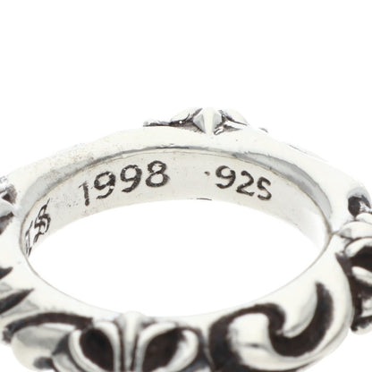 Chrome Hearts SBT BAND Sterling Silver Ring Size ONE SIZE