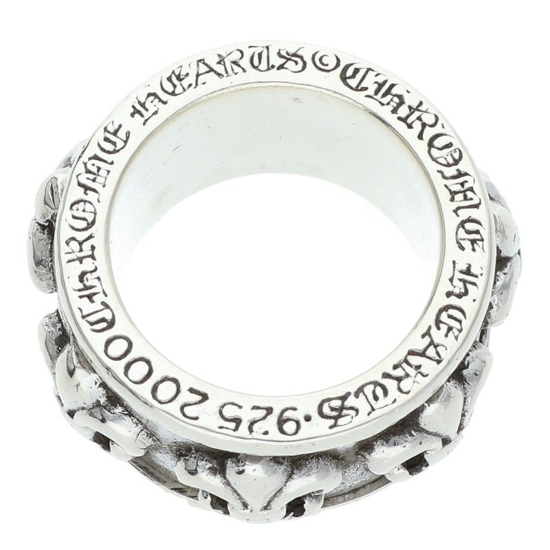 Chrome Hearts RING SPINNER BS FLEUR Silver Size ONE SIZE