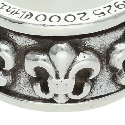 Chrome Hearts RING SPINNER BS FLEUR Silver Size ONE SIZE