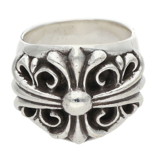 Chrome Hearts KEEPER Sterling Silver Ring Size ONE SIZE