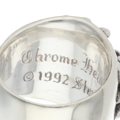 Chrome Hearts KEEPER Sterling Silver Ring Size ONE SIZE