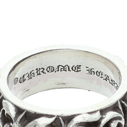 Chrome Hearts Eternity Vine Band Silver Ring Size US 8.5