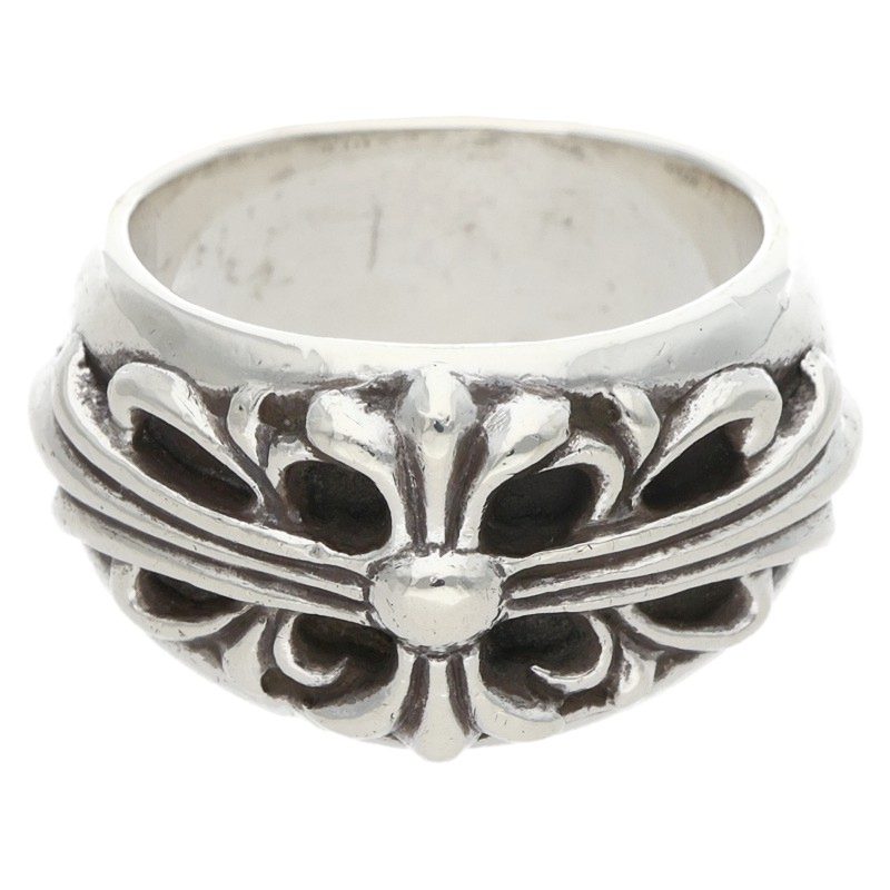 Chrome Hearts FLRL CRS Floral Cross Silver Size ONE SIZE