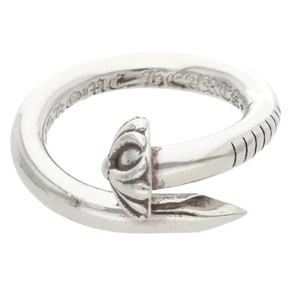 Chrome Hearts NAIL CRSBALL Silver Ring Size ONE SIZE