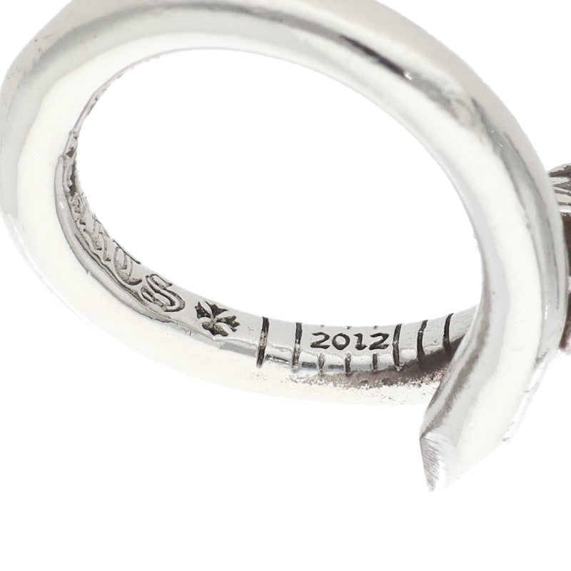 Chrome Hearts NAIL CRSBALL Silver Ring Size ONE SIZE