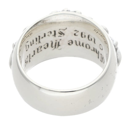 Chrome Hearts FLRL CRS P SAP Silver Ring Size ONE SIZE