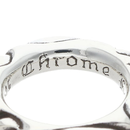 Chrome Hearts Scroll Band Silver Ring Size US 3.5