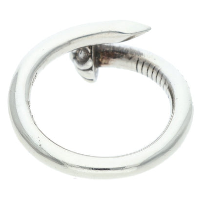 Chrome Hearts NAIL CRSBALL Silver Ring Size ONE SIZE