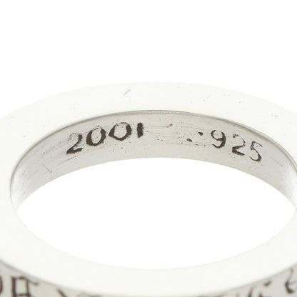 Chrome Hearts 3mm Spacer FUCKYOU Silver Ring Size US 4.5