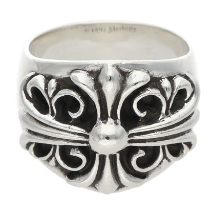 Chrome Hearts Keeper Sterling Silver Ring Size ONE SIZE