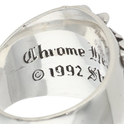 Chrome Hearts Keeper Sterling Silver Ring Size ONE SIZE