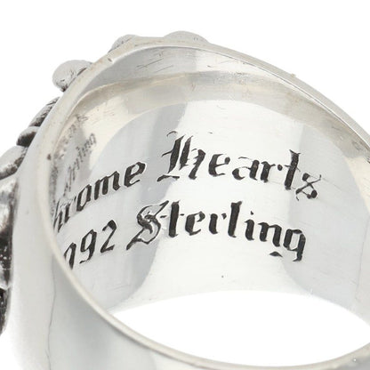Chrome Hearts Keeper Sterling Silver Ring Size ONE SIZE