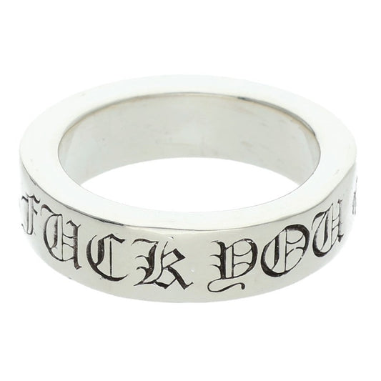 Chrome Hearts 6mm Spacer FUCKYOU 925 Silver Size ONE SIZE