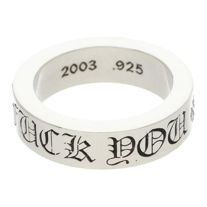 Chrome Hearts 6mm Spacer FUCKYOU 925 Silver Size ONE SIZE