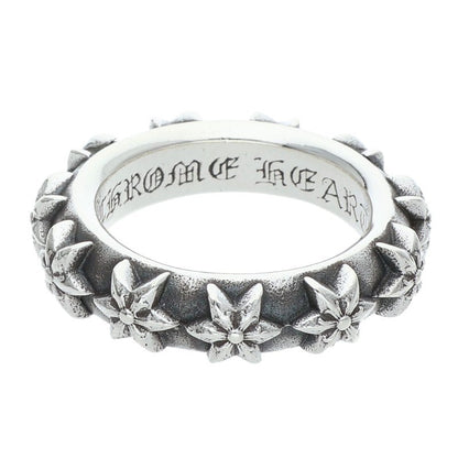 Chrome Hearts STAR BAND 925 Silver Ring Size ONE SIZE