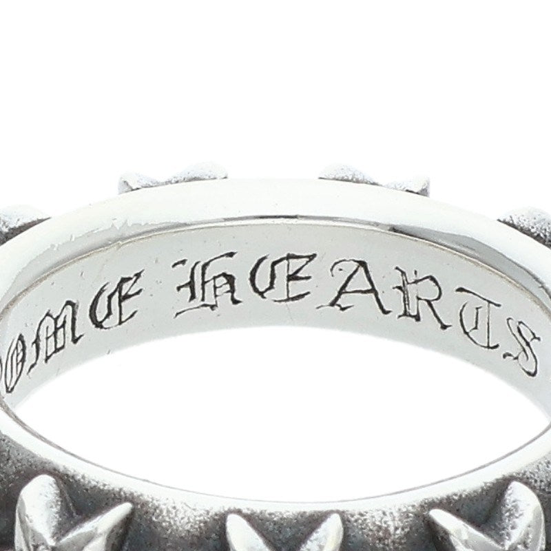 Chrome Hearts STAR BAND 925 Silver Ring Size ONE SIZE