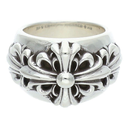 Chrome Hearts CLSC DBL FLRL CRS 925 Silver Size ONE SIZE