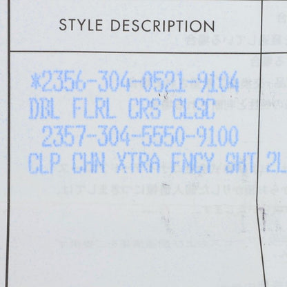Chrome Hearts CLSC DBL FLRL CRS 925 Silver Size ONE SIZE