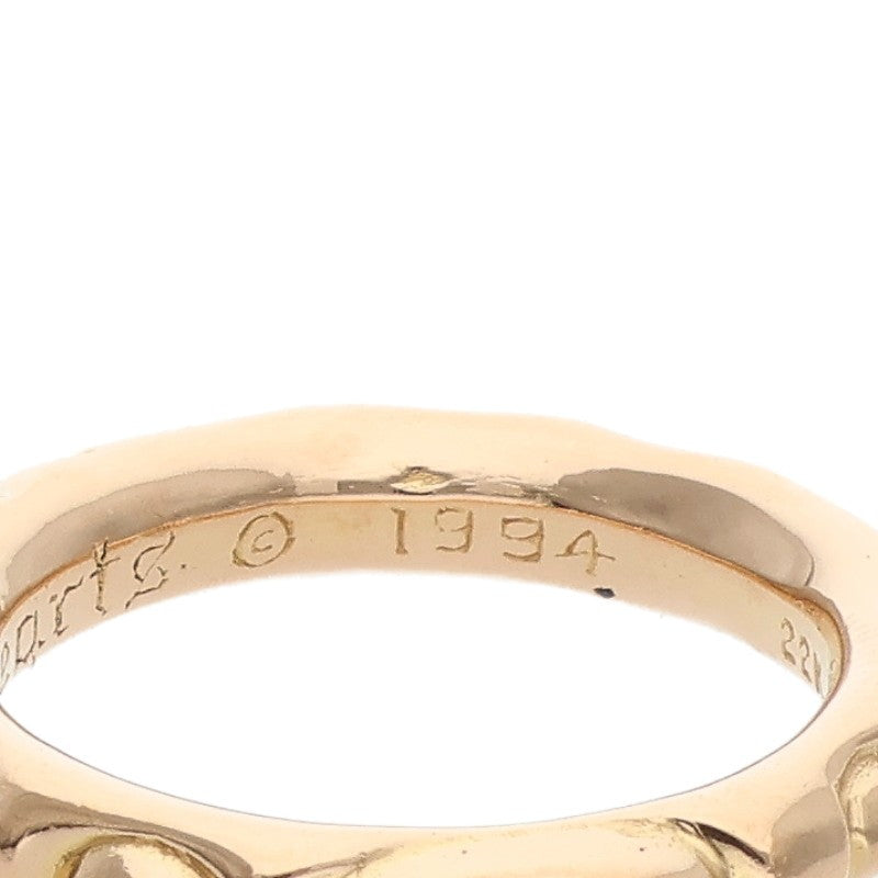 Chrome Hearts 22K Scroll Band Gold Ring Size ONE SIZE