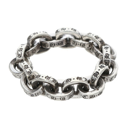 Chrome Hearts PAPER CHAIN RING 925 Silver Ring Size ONE SIZE