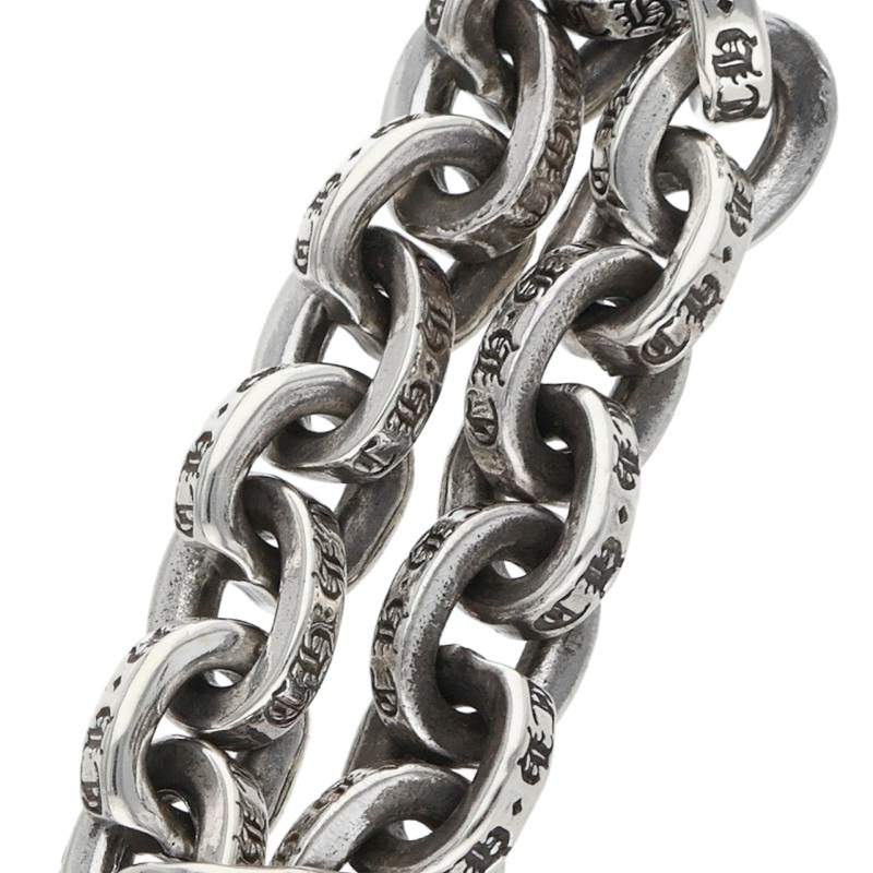 Chrome Hearts PAPER CHAIN RING 925 Silver Ring Size ONE SIZE