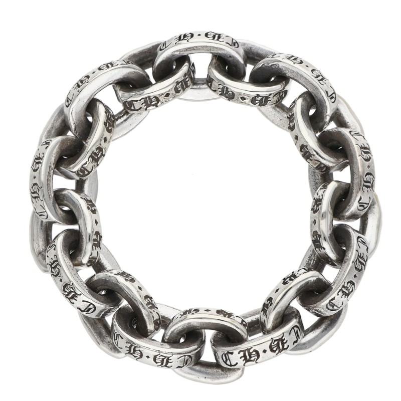 Chrome Hearts PAPER CHAIN RING 925 Silver Ring Size ONE SIZE