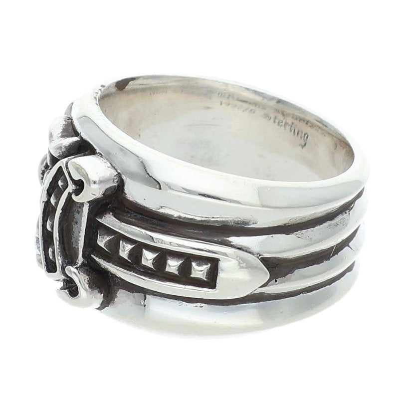 Chrome Hearts DAGGER Sterling Silver Ring Size US 6.5