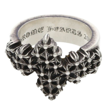 Chrome Hearts CEMETERY POINTS P D Silver Ring Size ONE SIZE