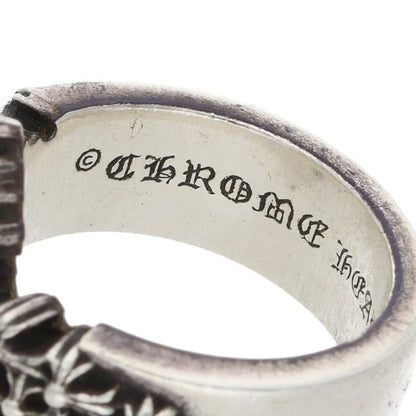 Chrome Hearts CEMETERY POINTS P D Silver Ring Size ONE SIZE