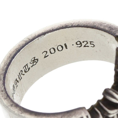 Chrome Hearts CEMETERY POINTS P D Silver Ring Size ONE SIZE