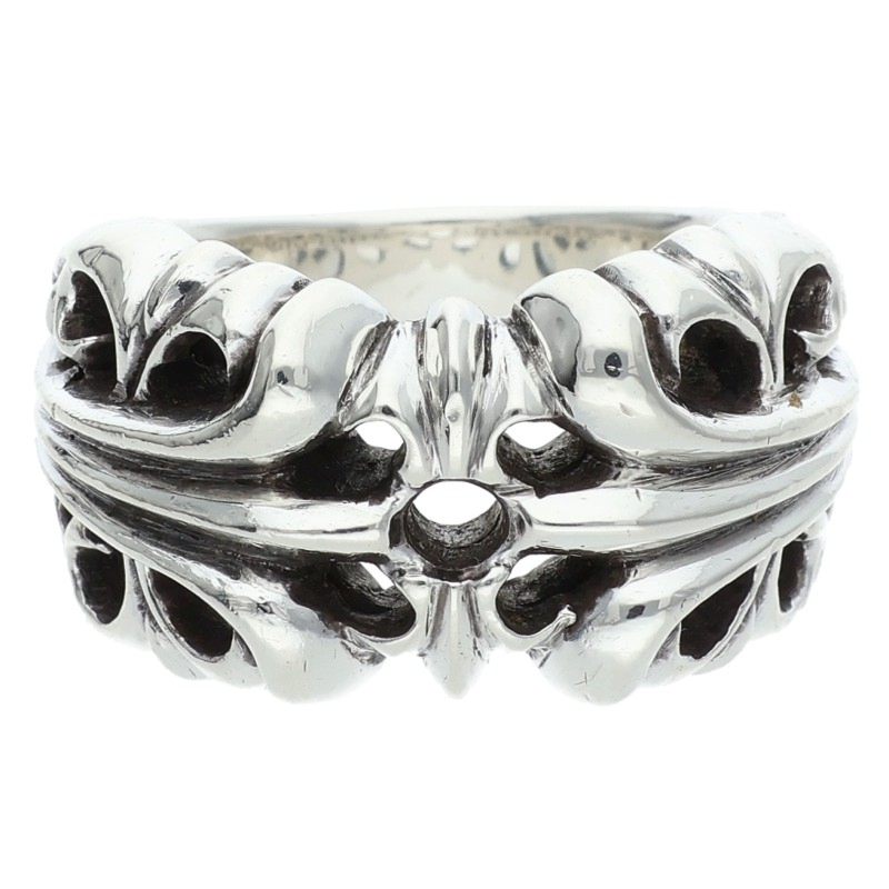 Chrome Hearts K&T Silver Ring Size ONE SIZE