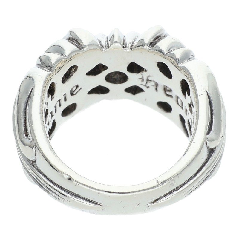 Chrome Hearts K&T Silver Ring Size ONE SIZE
