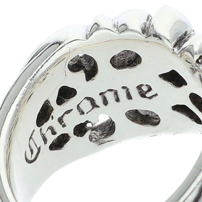 Chrome Hearts K&T Silver Ring Size ONE SIZE
