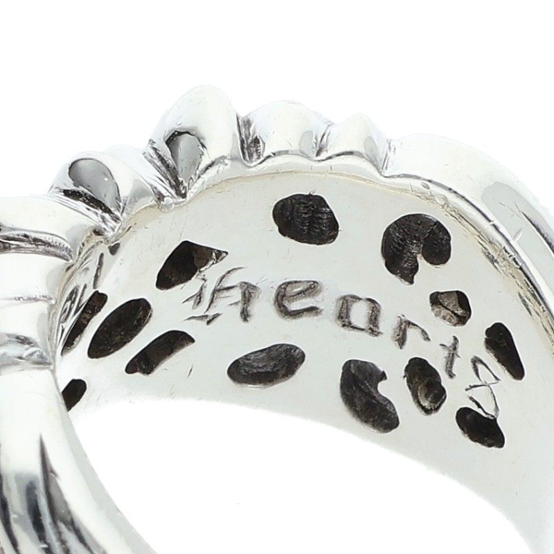 Chrome Hearts K&T Silver Ring Size ONE SIZE