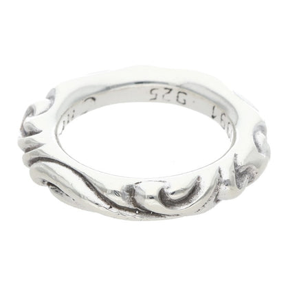 Chrome Hearts SCRL BAND Scroll Ring Size ONE SIZE