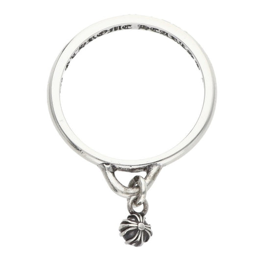Chrome Hearts STACK DROP BEAD Silver Ring Size ONE SIZE