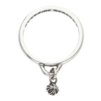 Chrome Hearts STACK DROP BEAD Silver Ring Size US 5