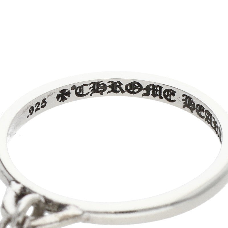 Chrome Hearts STACK DROP BEAD Silver Ring Size US 5